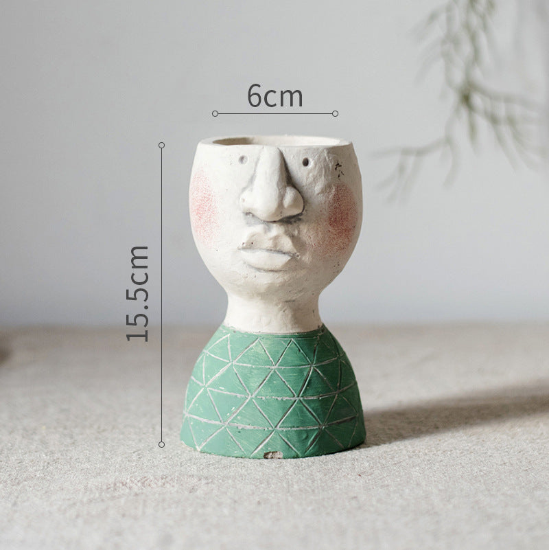Griechische Zement Vase